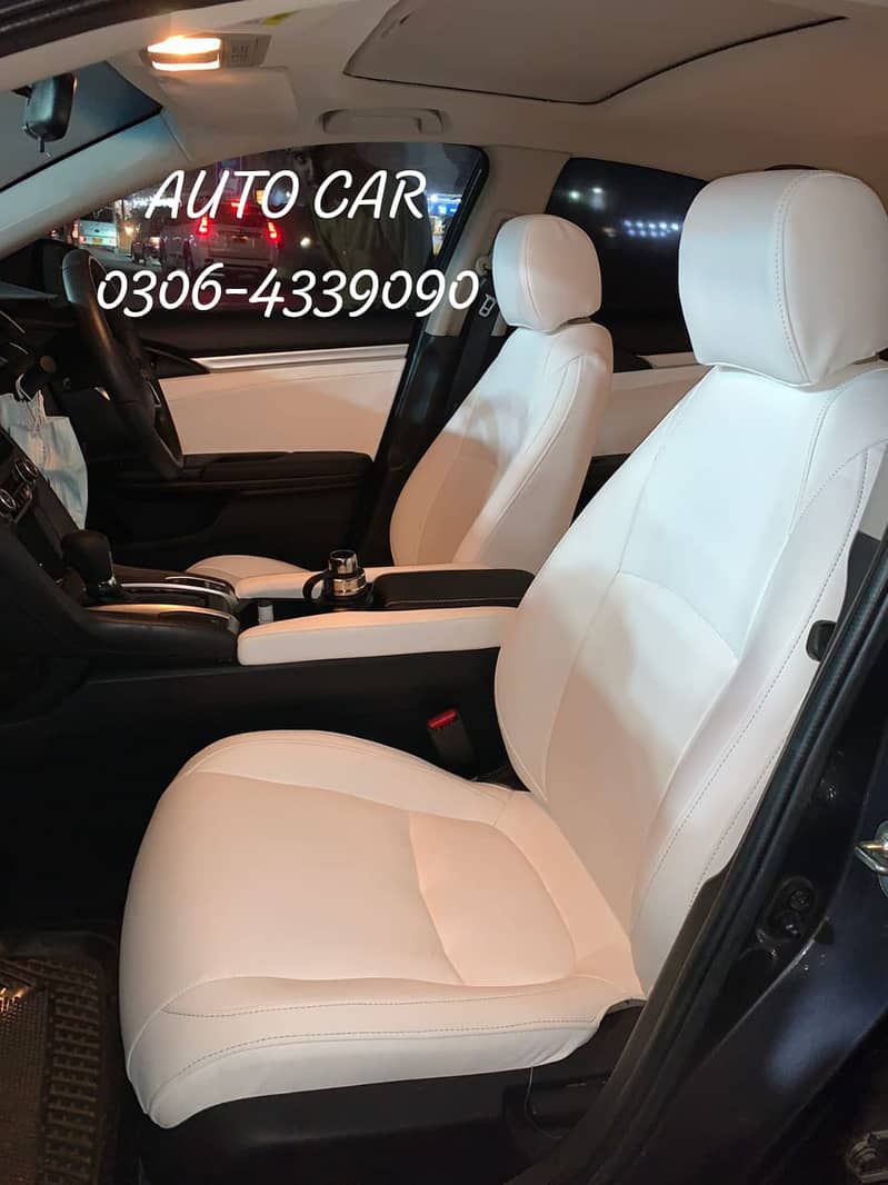 Car Seat Covers LUXURY |Leather Seat Cover | New Seat Covers Available 9