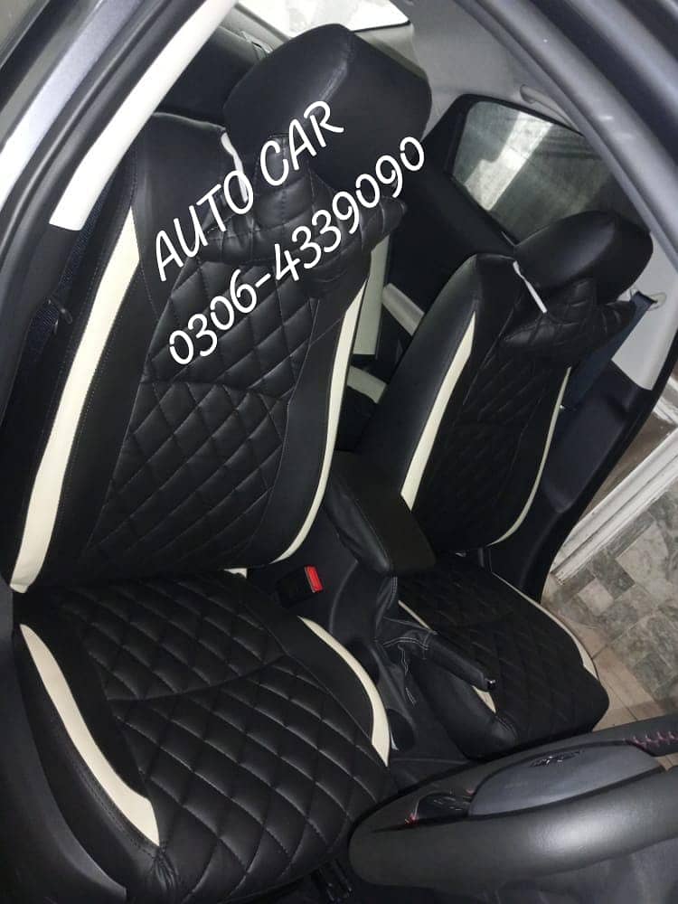 Car Seat Covers LUXURY |Leather Seat Cover | New Seat Covers Available 11