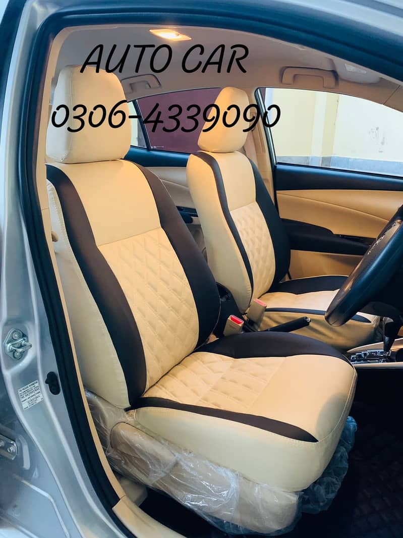 Car Seat Covers LUXURY |Leather Seat Cover | New Seat Covers Available 13