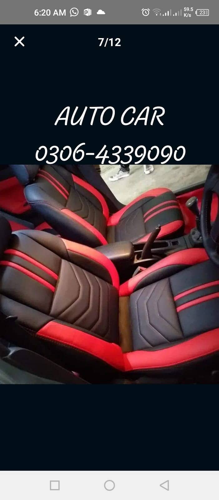 Car Seat Covers LUXURY |Leather Seat Cover | New Seat Covers Available 16