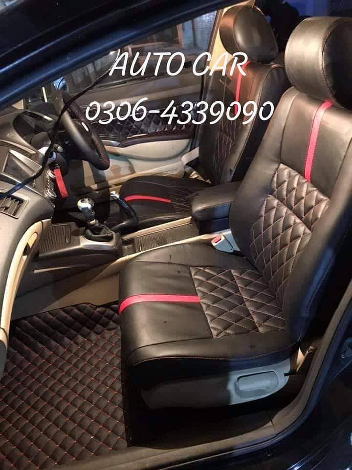 Car Seat Covers LUXURY |Leather Seat Cover | New Seat Covers Available 17