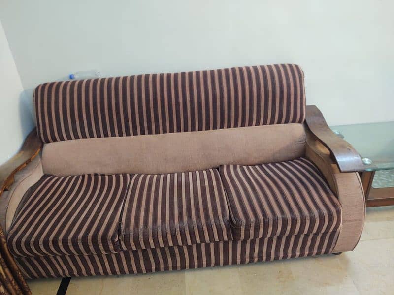 sofa brown colour 1
