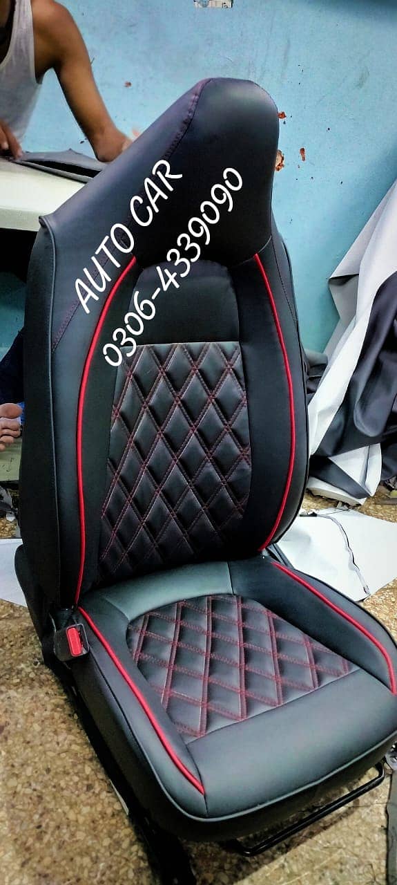 Customise Car Seat Covers/Leather Seat Cover 12