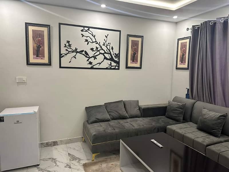 Luxury furnished Apartment Available for sale in Quaid block bahria town lahore 2