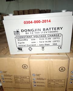 Dry 200Ah 150Ah 100Ah Dry Batteries Available With Quantity