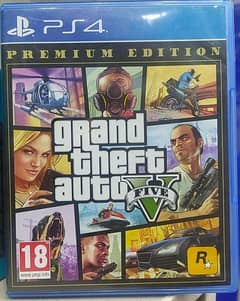 GTA 5 - Grand Theft Auto - Region 2- PS4