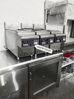 deep fryer 10 litter 1 basket capacity pizza oven fast food machinery