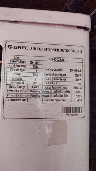 10/10 condition gree split ac and exchange offer in all type split ac 6