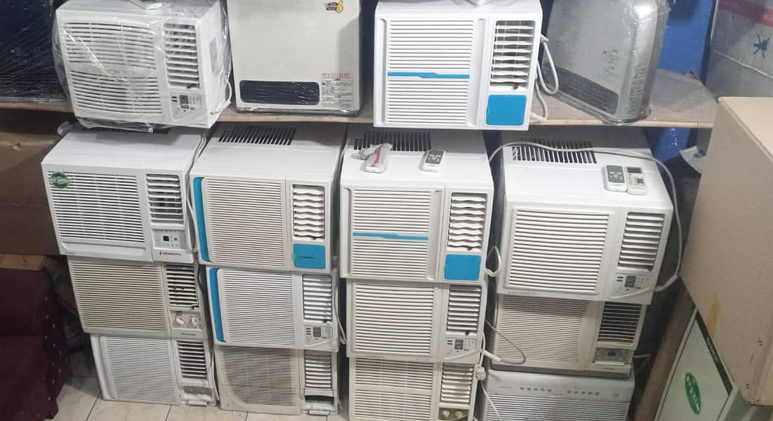 Window japanese invertor AC and Mobile portable AC New stock available 1