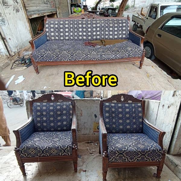 Sofa Repairing, Restoration, Renovation 7