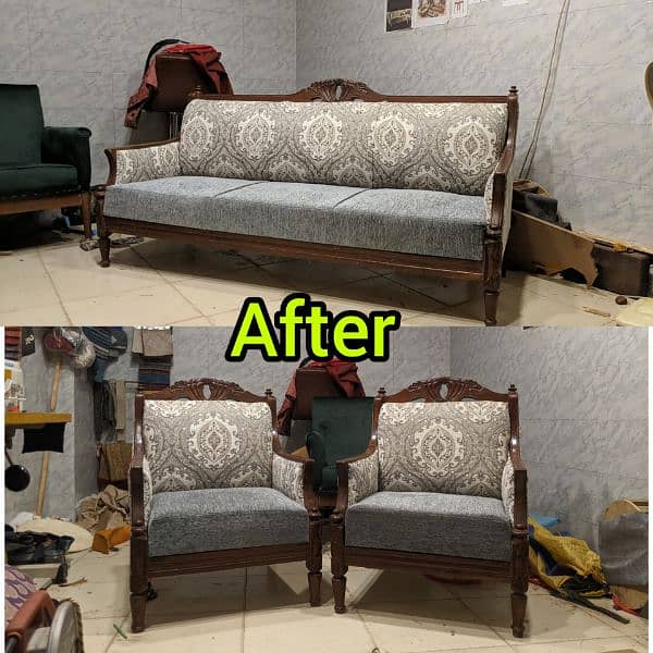 Sofa Repairing, Restoration, Renovation 8