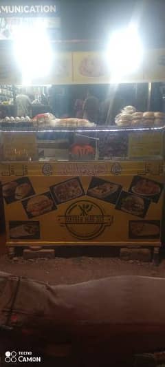 03122165456 fast food SS steel counter