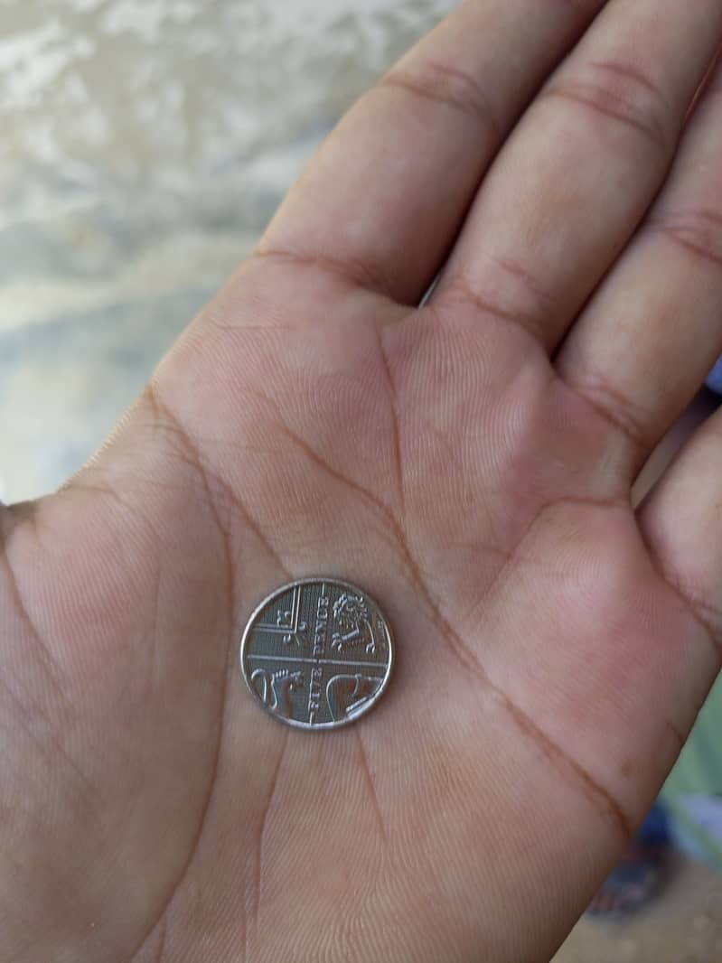 5 pence coin jisko iski value PTA ho wahi ana england coin ha 4