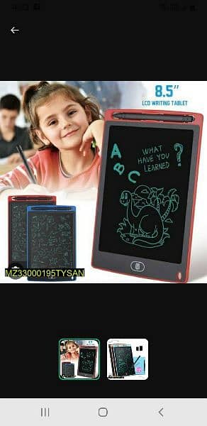 8.5 inch LCD writing tablet for kids 1