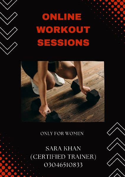 Online work out sessions 1