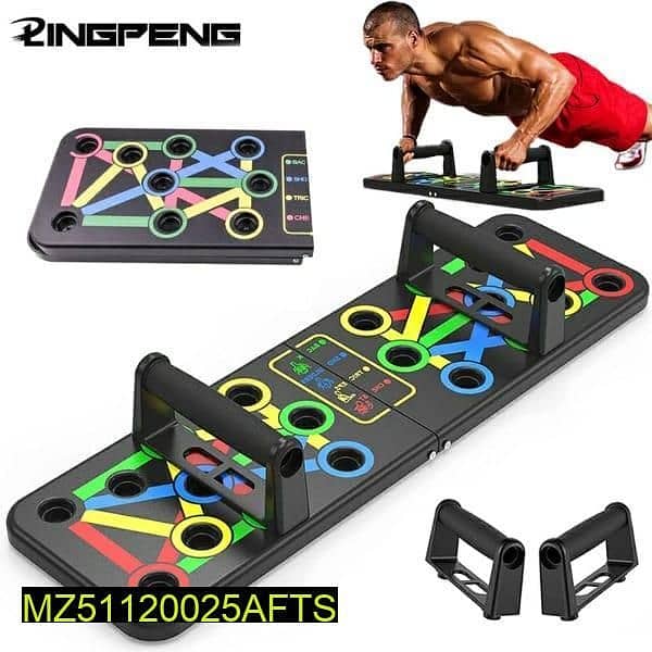 push up exercise fitness board. delivery available in all pakistan. 1