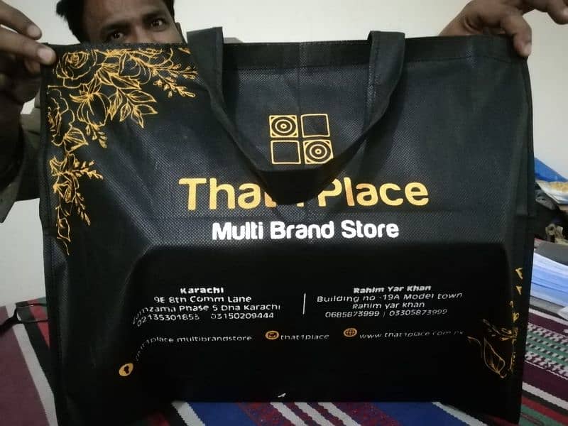 Suit bag|Nonwoven Bag|Shopping bag|Clothing bag|Branding Clothing Bag| 4