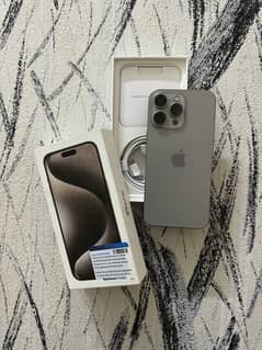 iPhone 15 Pro Max 256gb Complete Box JV 0