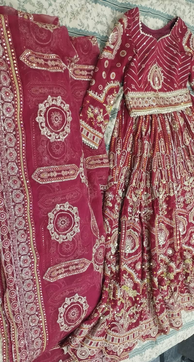 Moshin Naveed ranjha bridal dress from collection Sagar 1