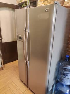 LG double door fridge & freezer