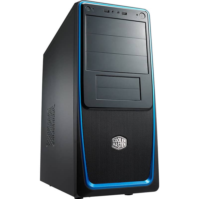 Cooler Master Case Supply Core I7 2600 in Dell Mobo 4GB DDR3 SSD/HARD 1