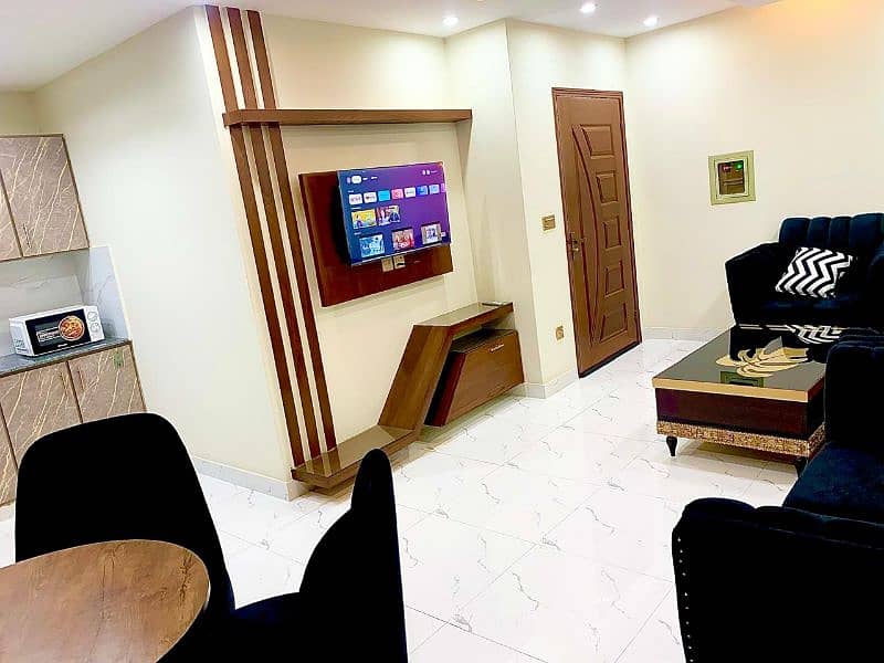 One bed apartment short stay in bahria town lahore 4