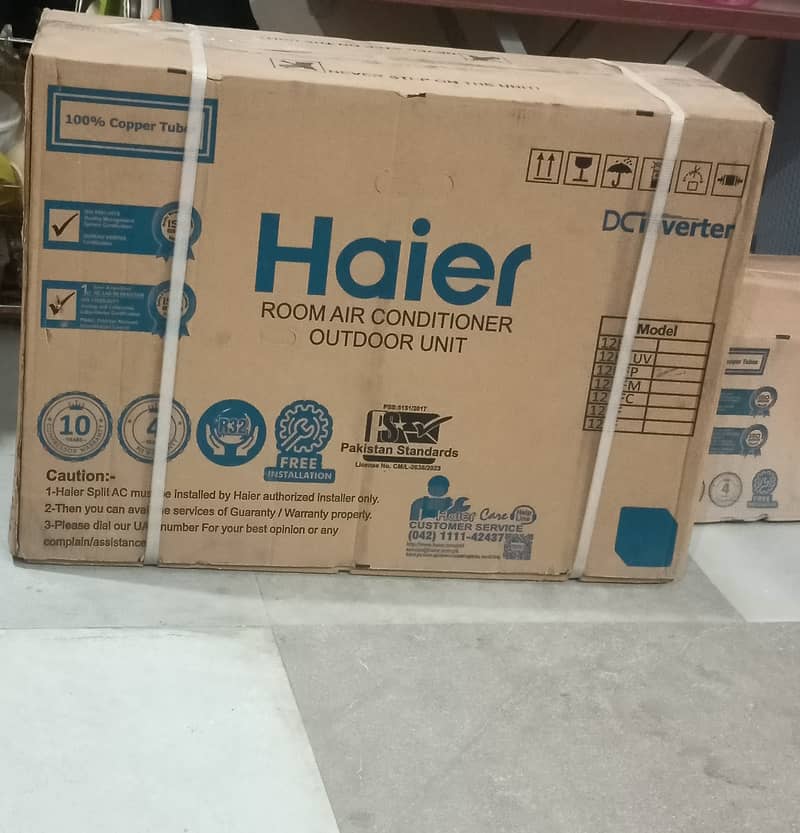 Haier Air conditioner DC inverter 12HFPCA Black Black 1