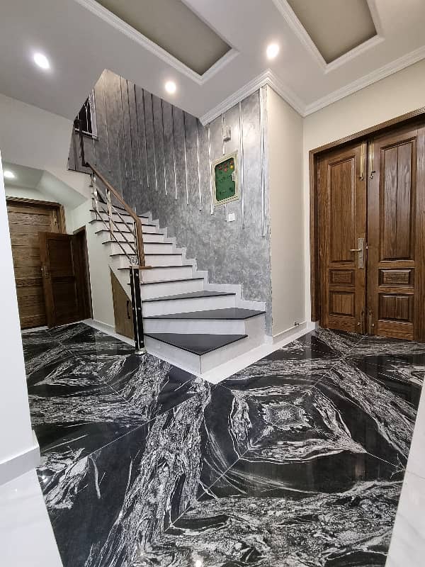 10 Marla BRAND NEW FIRST ENTERY FACING PARK Double Storey Luxury Latest Modern Stylish House Available For Sale In Valancia Town Lahore By Fast Property Services Real Estate And Builders Lahore With Original Pics 1