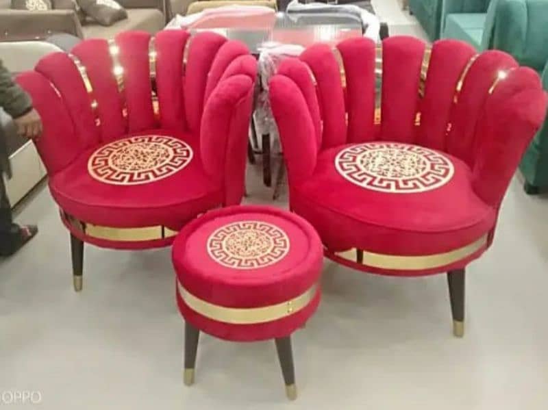 Flower chairs/coffee chairs /bedroom chairs / chairs / modern chairs 3