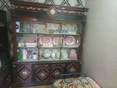 Showcase And Dressing Table For Sale