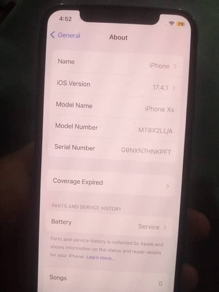 Iphone xs 256gb non pta just phone  All ok 3
