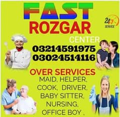 House maids , Couple, Baby Sitter , Chef , Cook , Patient Care ,Nurse