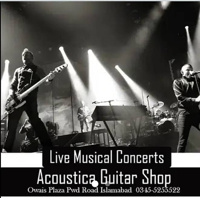 Live music for all types of Events by Acoustica guitar shop 2