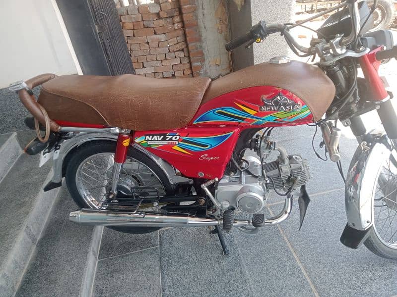New Asia 70 CC Bike in Full working Condition 3
