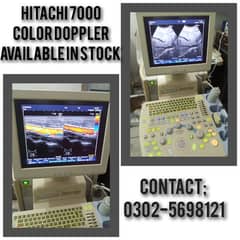 Refurbished Color Doppler available, Contact; 0302-5698121