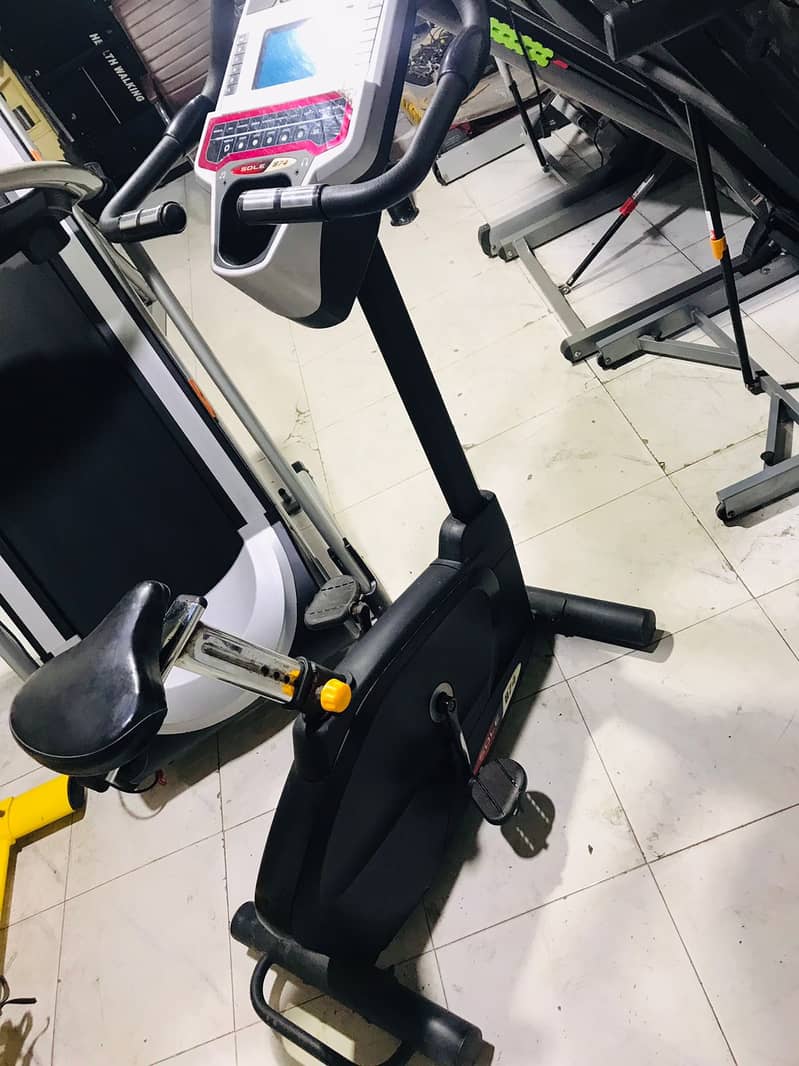 Magnetic electrical trainers/air bike/ exercise cycle 1