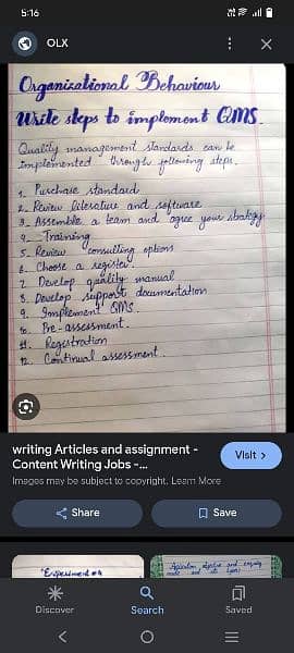 assignment work hand writing 1