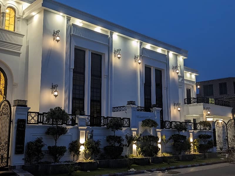 11 Marla Brand New Luxury Palace Villa White House Latest Spanish Stylish Decent Look Available For Sale In Johar Town Lahore 2