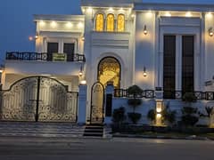 11 Marla Brand New Luxury Palace Villa White House Latest Spanish Stylish Decent Look Available For Sale In Johar Town Lahore 0