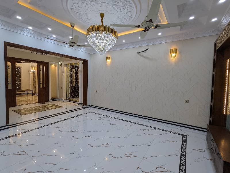12 Marla Facing Park Brand New Luxury Vip Latest Spanish Style Triple Storey House Available For Sale In Johar town Lahore 23