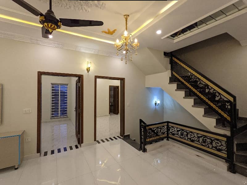 5 Marla house double storey Luxery leatest Spanish stylish available for sale in johertown lahore by fast property services real estate and builders with original pictures 1