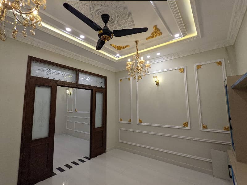 5 Marla house double storey Luxery leatest Spanish stylish available for sale in johertown lahore by fast property services real estate and builders with original pictures 25