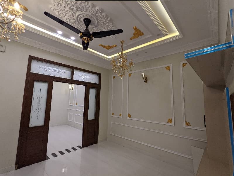 5 Marla house double storey Luxery leatest Spanish stylish available for sale in johertown lahore by fast property services real estate and builders with original pictures 34