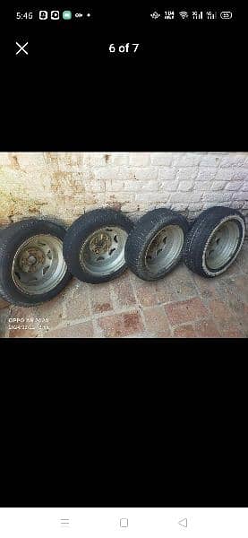 155/65/13 rim and tyres 5