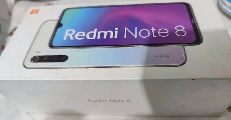 Xiaomi Redmi Note 8  4/64 with box price is little negotiable 6