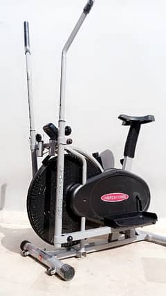 AMERICAN FITNESS EXERCISE CYCLE 2 IN 1
