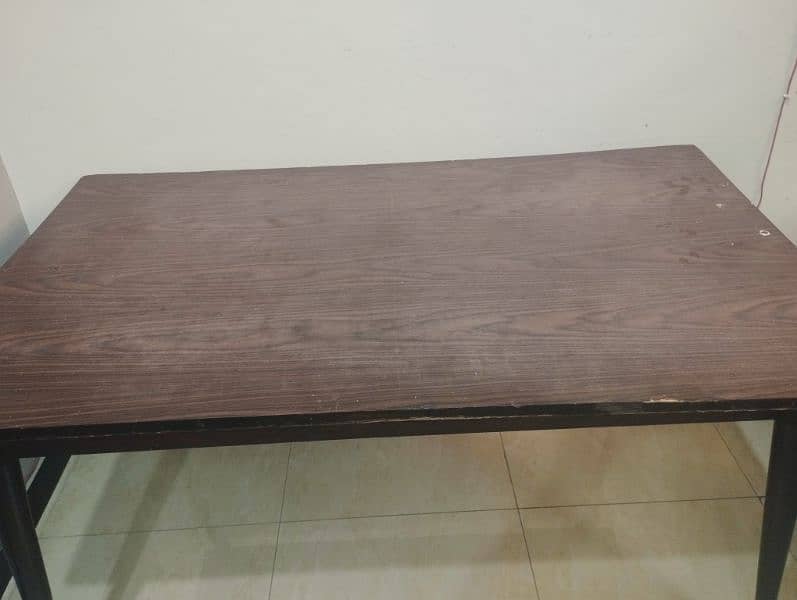 6 seater wooden dining table for sale 2