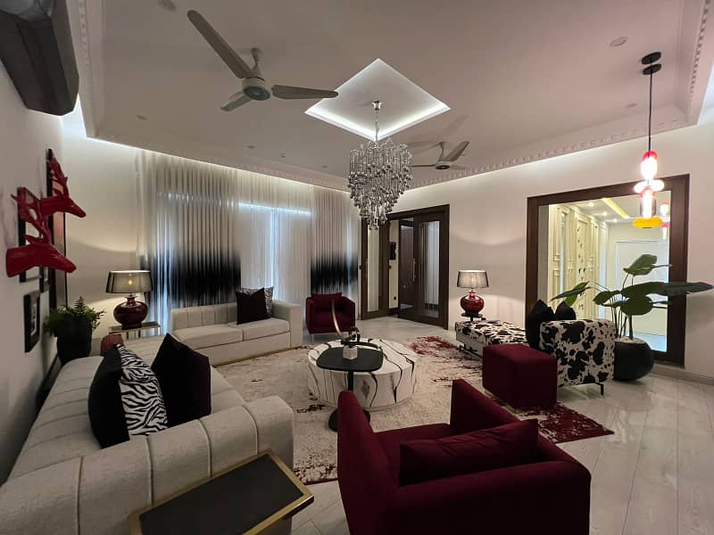 Super Hot Location 2 Kanal Brand New Luxury Design House With Full Basement Available For Sale In DHA Phase-5 34