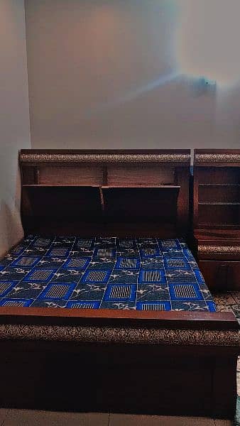 Wooden Bed. Akhrot Wooden Bed 9