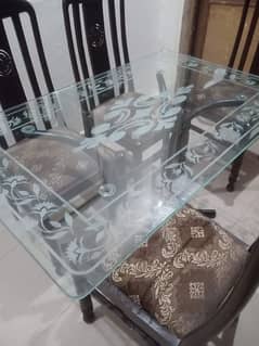 Dining table In new Condition/ sofa chair table bed